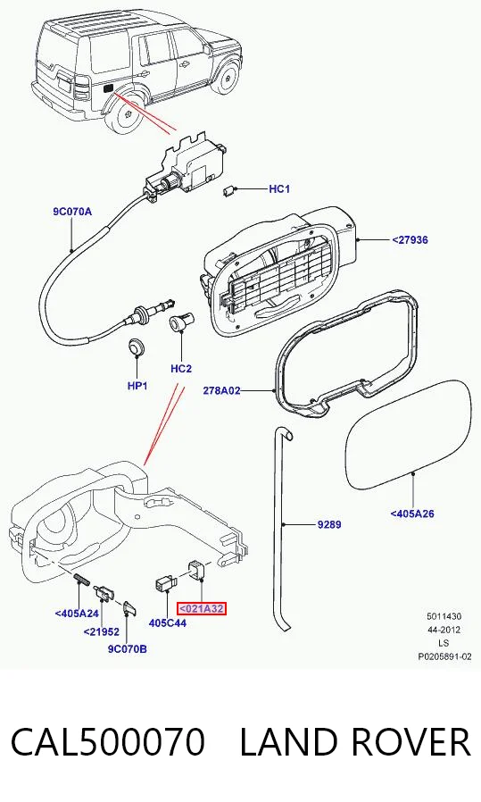 CAL500070 Land Rover 