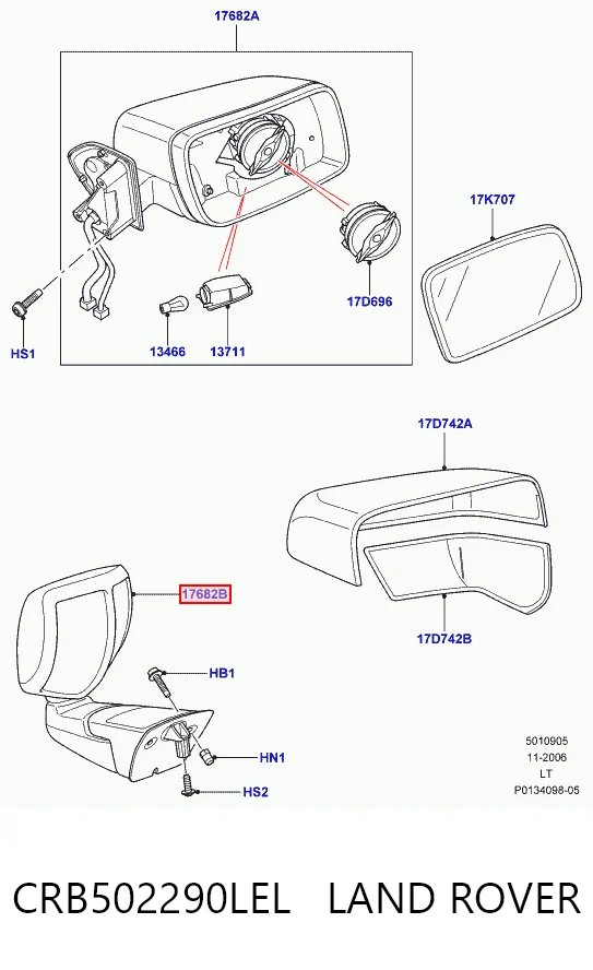 CRB502290LEL Land Rover