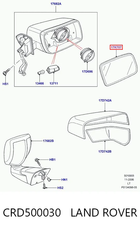 CRD500030 Land Rover