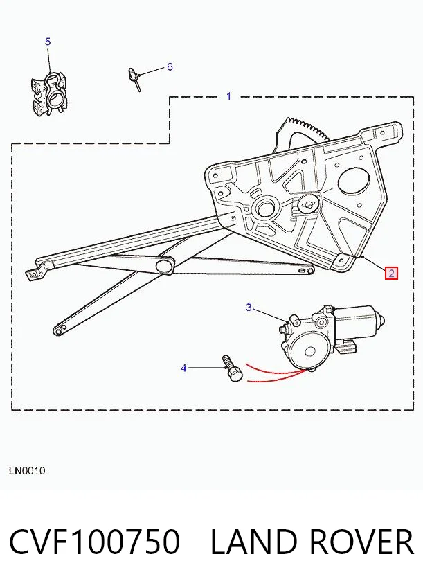 CVF100750 Land Rover