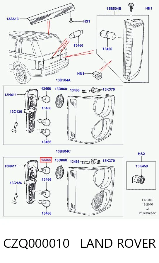 CZQ000010 Land Rover