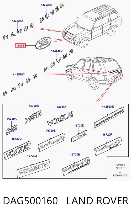 DAG500160 Land Rover