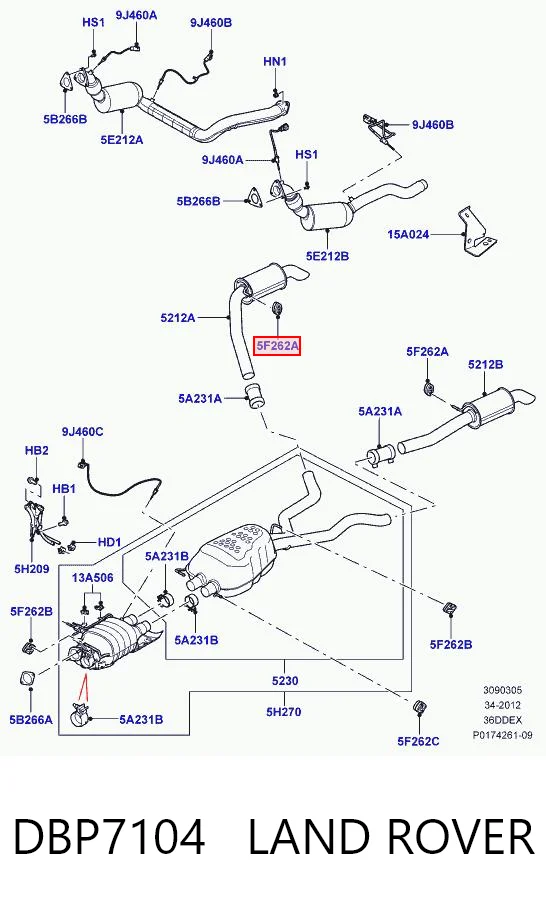 DBP7104 Land Rover