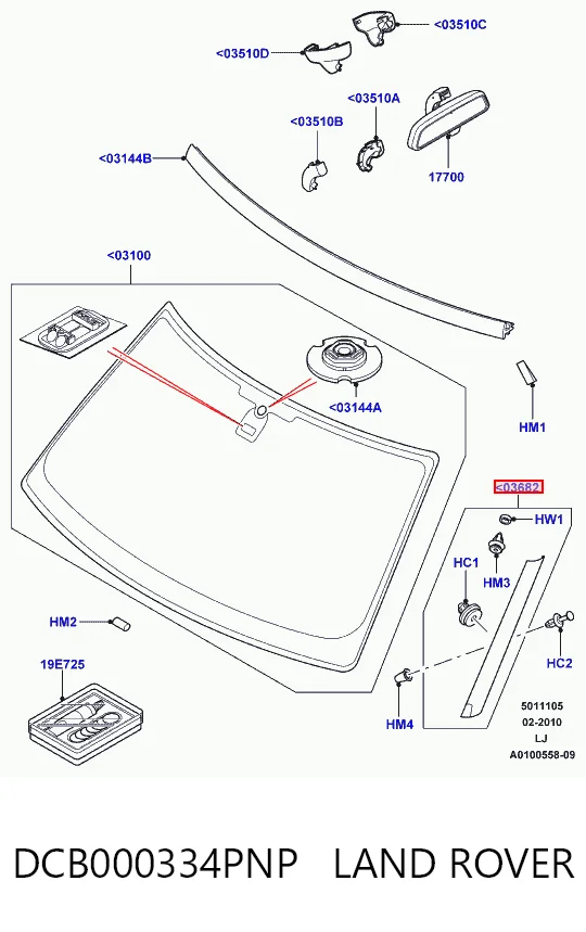 DCB000334PNP Land Rover