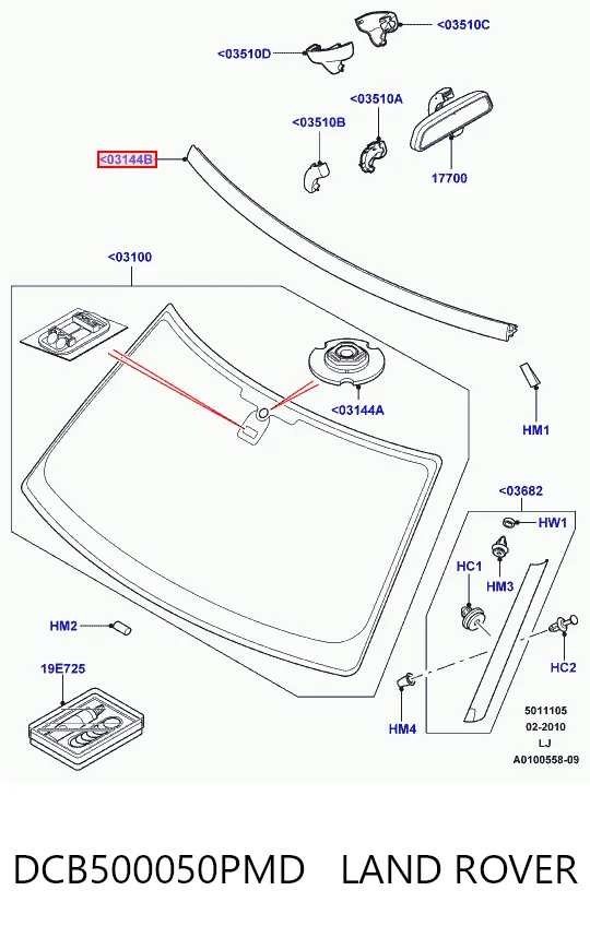 DCB500050PMD Land Rover