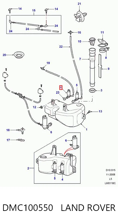 DMC100550 Land Rover