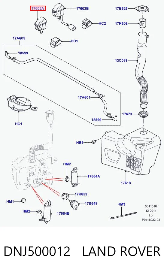 DNJ500012 Land Rover