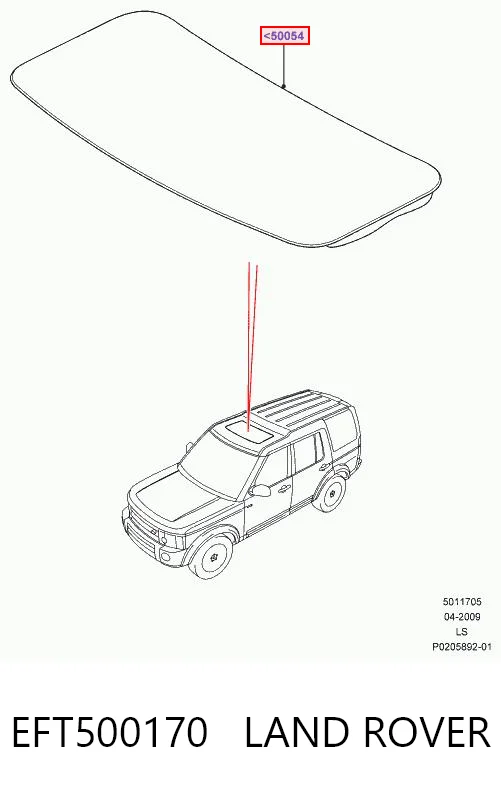 EFT500170 Land Rover