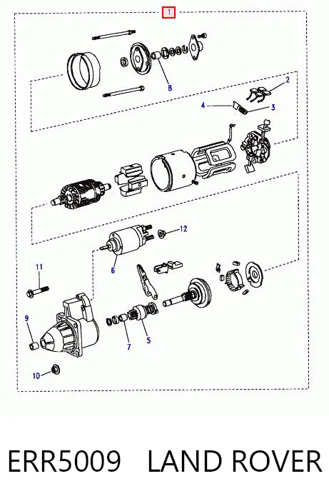 ERR5009 Land Rover Arranque motores