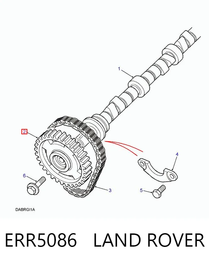 Comprar Piñón del árbol de levas Land Rover Range Rover II LP, P38A a bajo precio