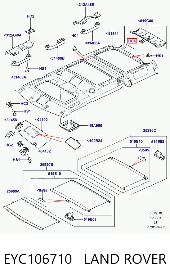 Clip de fijación de parachoques delantero Jaguar EBC9631 precio, desde 1,88 EUR