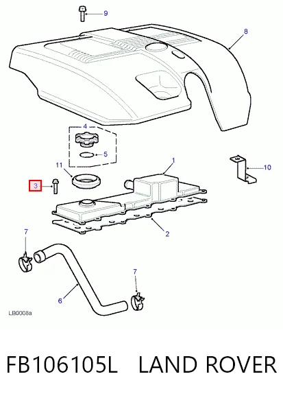 FB106105L Land Rover