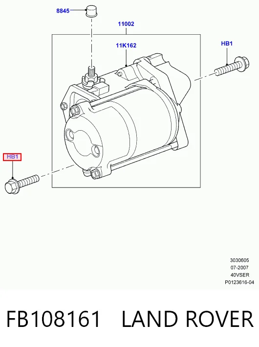 FB108161 Land Rover