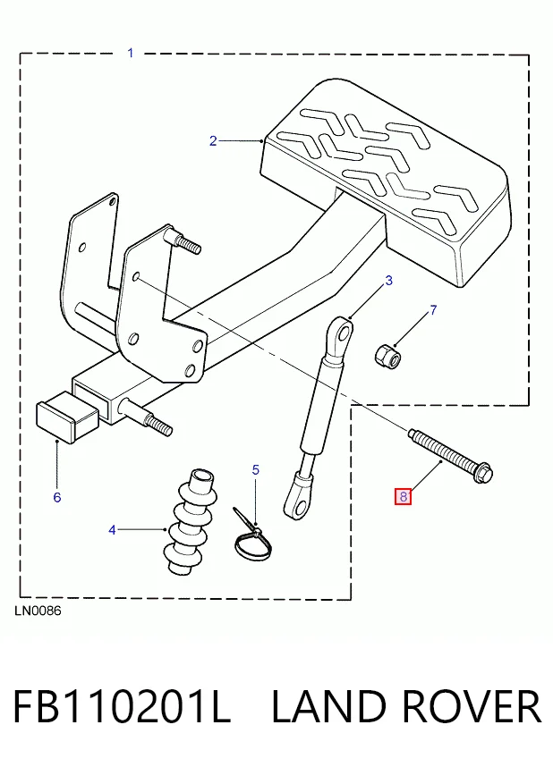 FB110201L Land Rover