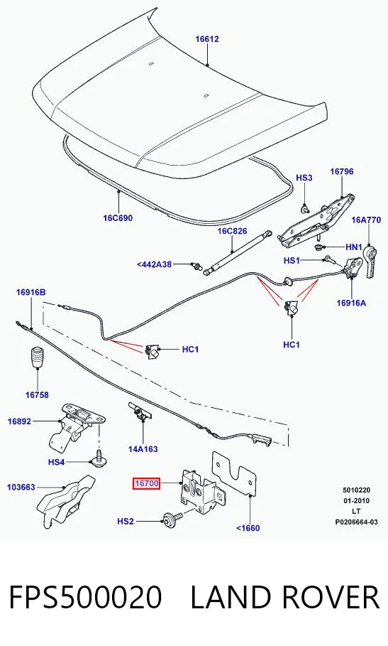 FPS500020 Land Rover