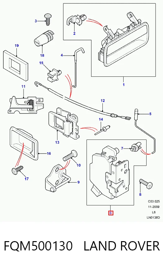 FQM500130 Land Rover
