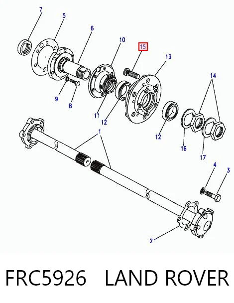 FRC5926 Land Rover