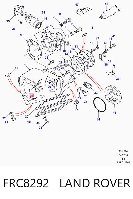 FRC8292 Land Rover