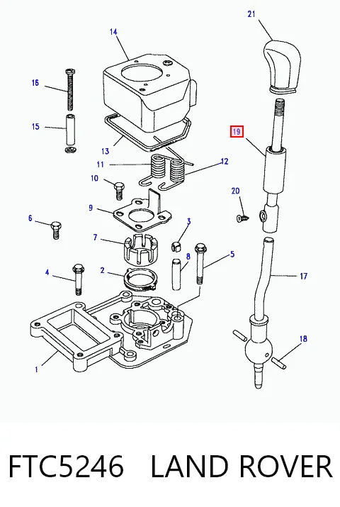 Comprar Palanca de cambios Land Rover Discovery II LJ ,LT a bajo precio