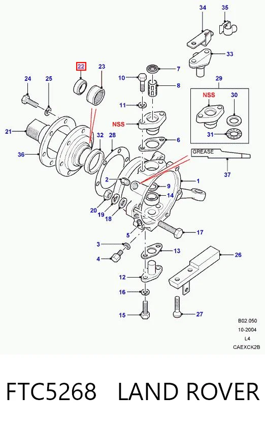 FTC5268 Land Rover