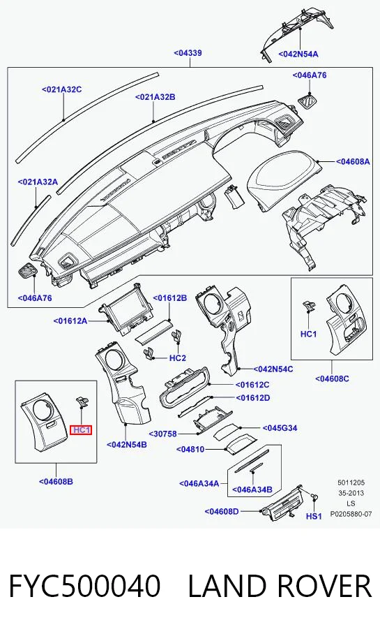 FYC500040 Land Rover