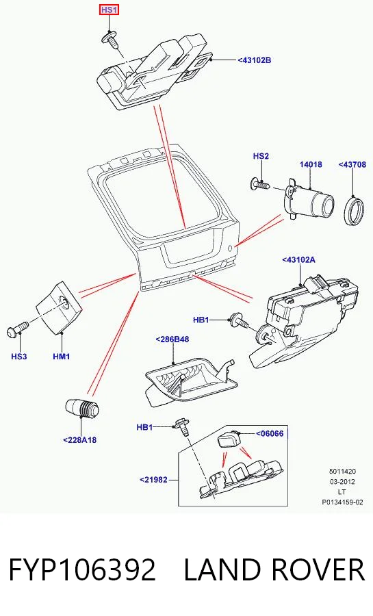 FYP106392 Land Rover