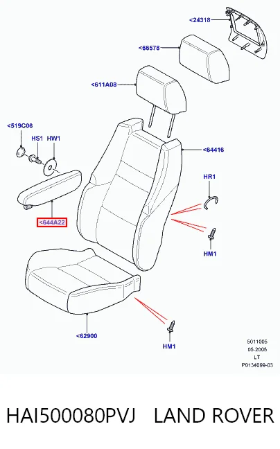 Comprar Apoyabrazos de la consola central Land Rover Range Rover I L320 a bajo precio