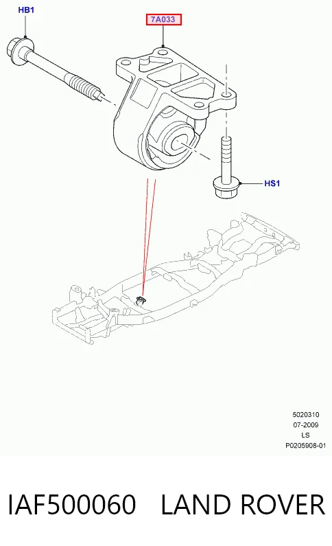 Taco de caja de cambios Land Rover Range Rover SPORT II SUV (L494) (2013 - 2022) precio, desde 57,07 EUR