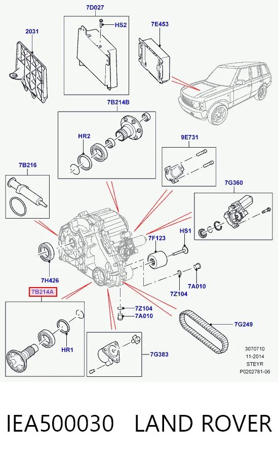 IEA500030 Land Rover