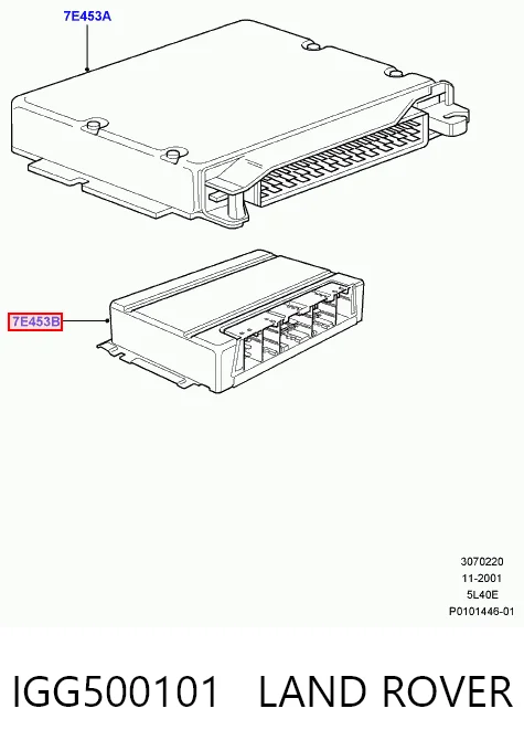IGG500101 Land Rover