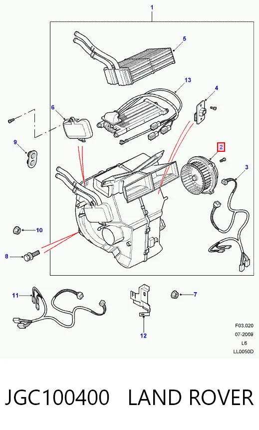 JGC100400 Land Rover