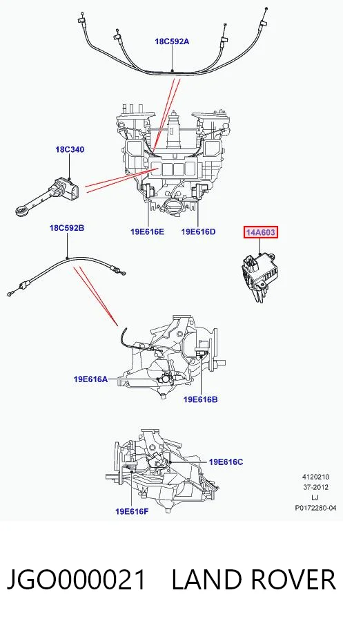 JGO000021 Land Rover