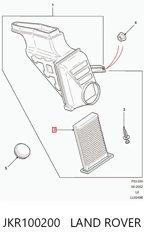 JKR100200 Land Rover
