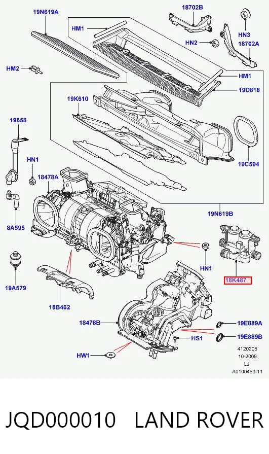JQD000010 Land Rover