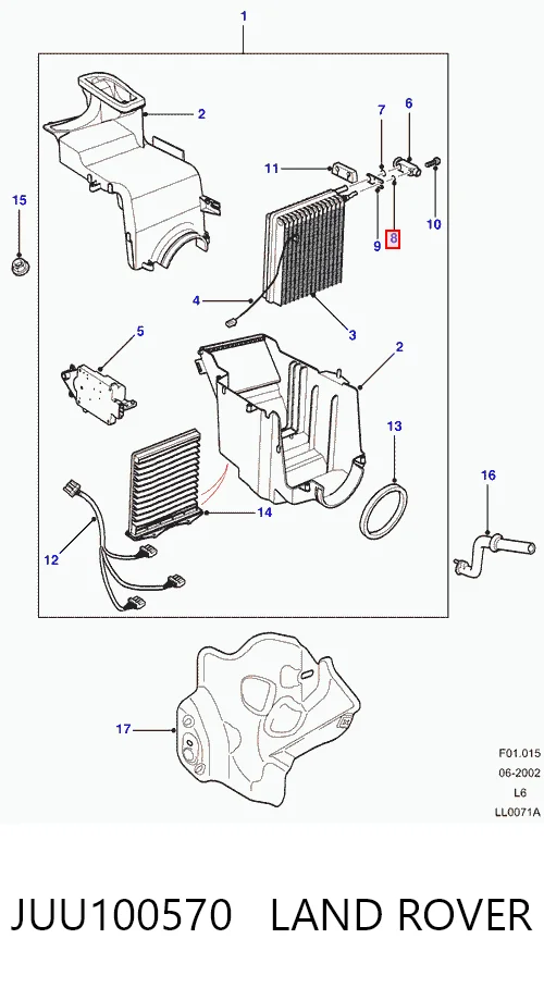 JUU100570 Land Rover