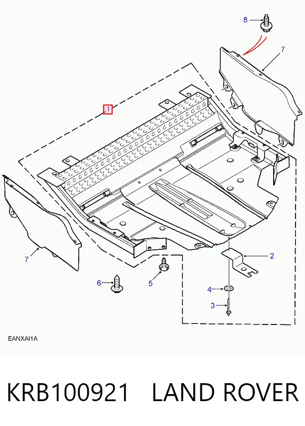 Defensa trasero para Land Rover Freelander I L314
