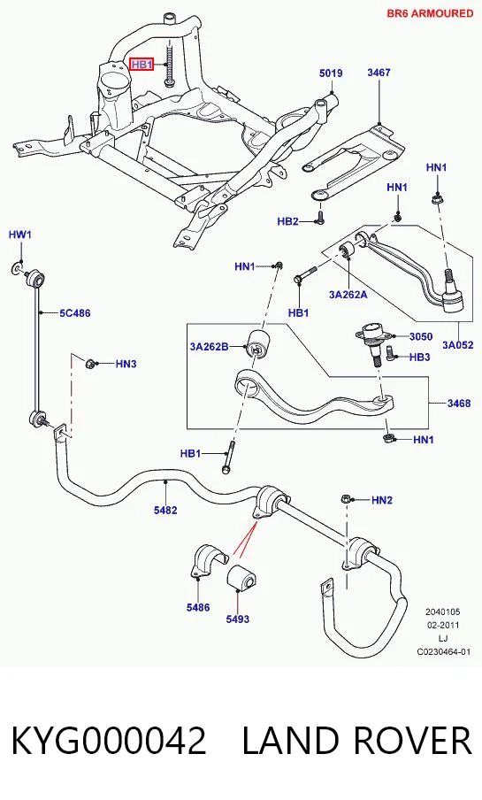 KYG000042 Land Rover