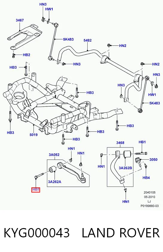 KYG000043 Land Rover