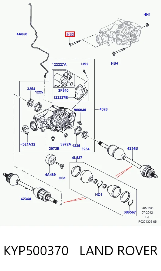 KYP500370 Land Rover