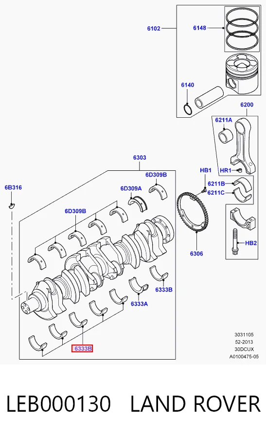 LEB000130 Land Rover