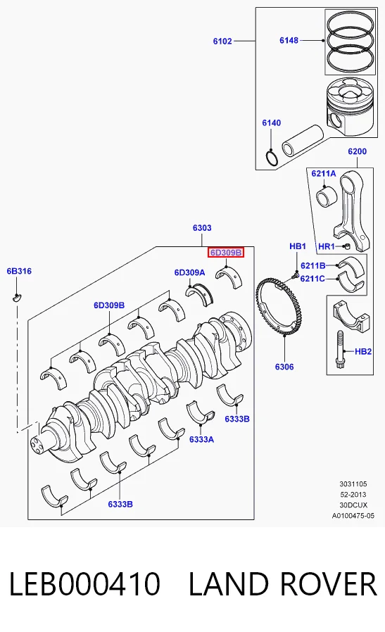 LEB000410 Land Rover