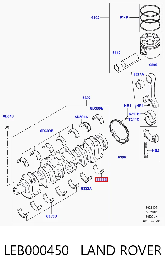 LEB000450 Land Rover