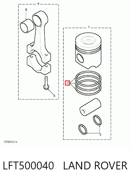 LFT500040 Land Rover