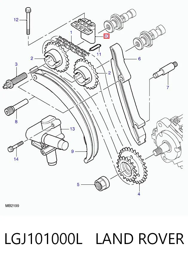 LGJ101000L Land Rover