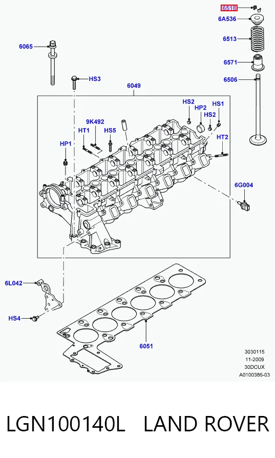 LGN100140L Land Rover