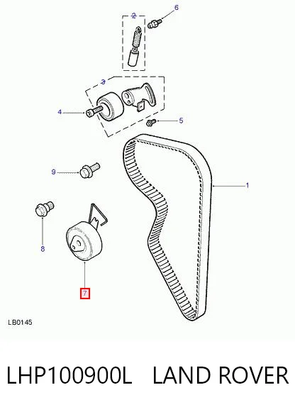 LHP100900L Land Rover