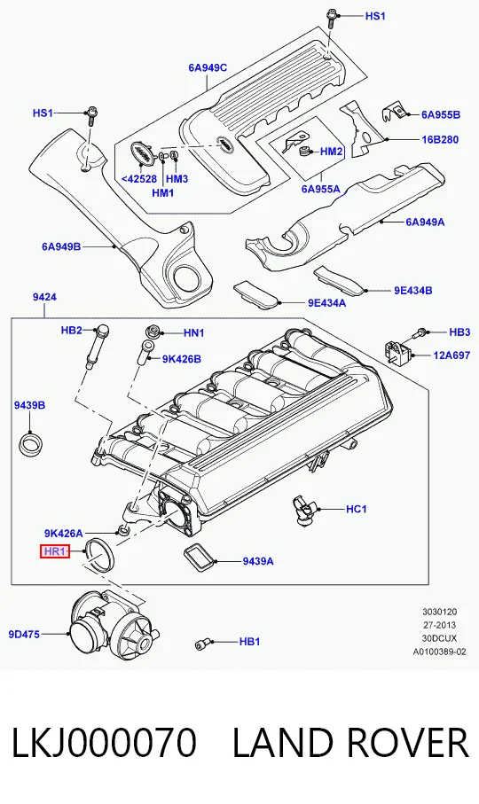 LKJ000070 LAND ROVER