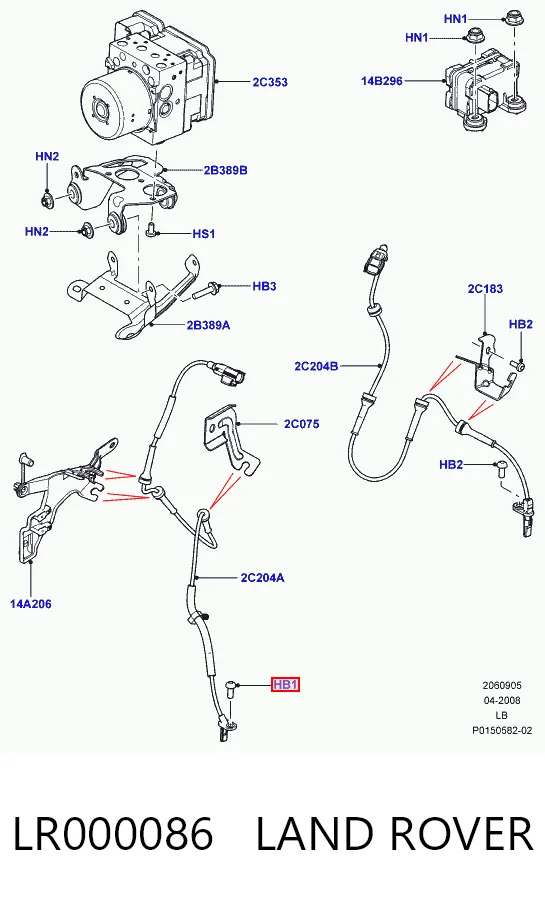 LR000086 Land Rover