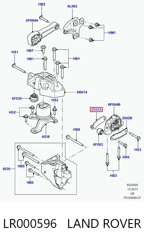 LR000596 Land Rover