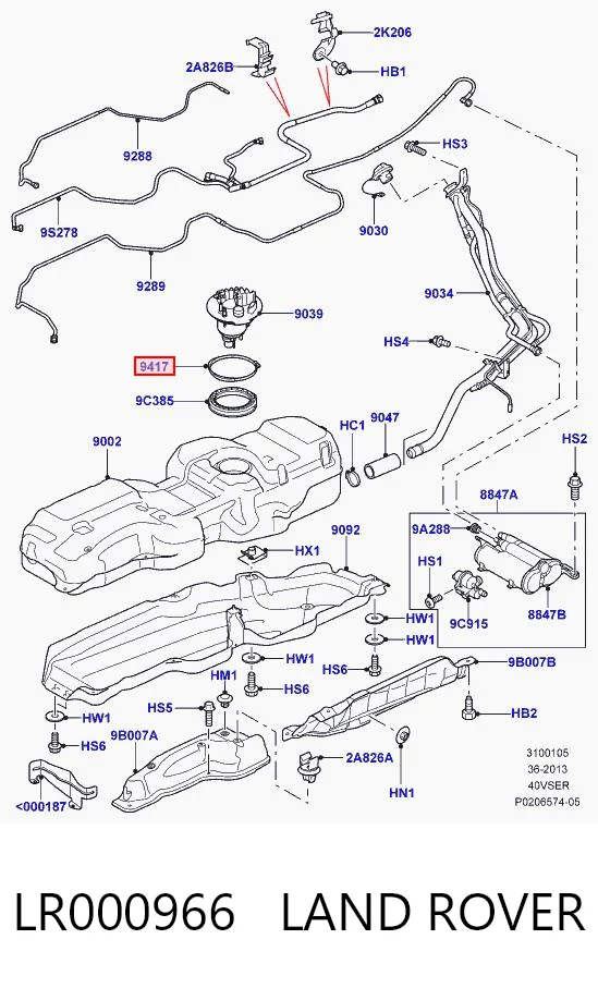 LR000966 Land Rover